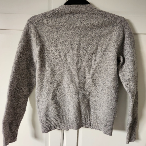 UNIQLO Gray wool cardigan sweater Size S - Picture 5 of 6